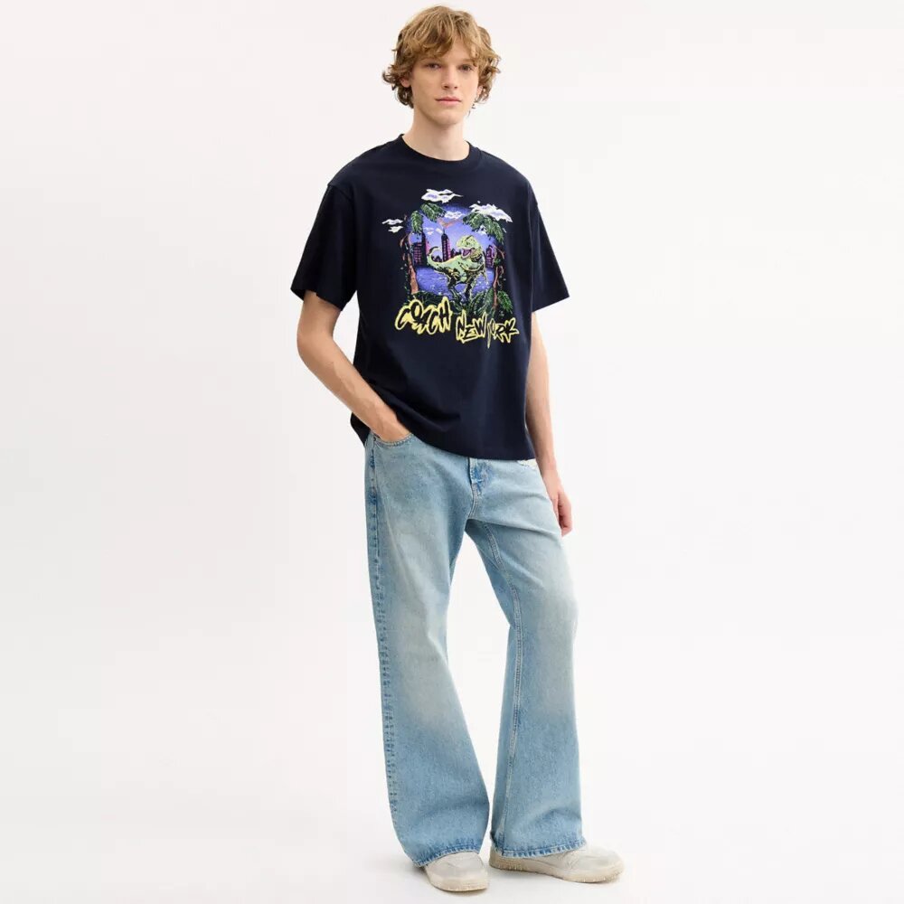 T-shirt Rexy "Jungle Relaxed" per il 10° compleanno in cotone biologico