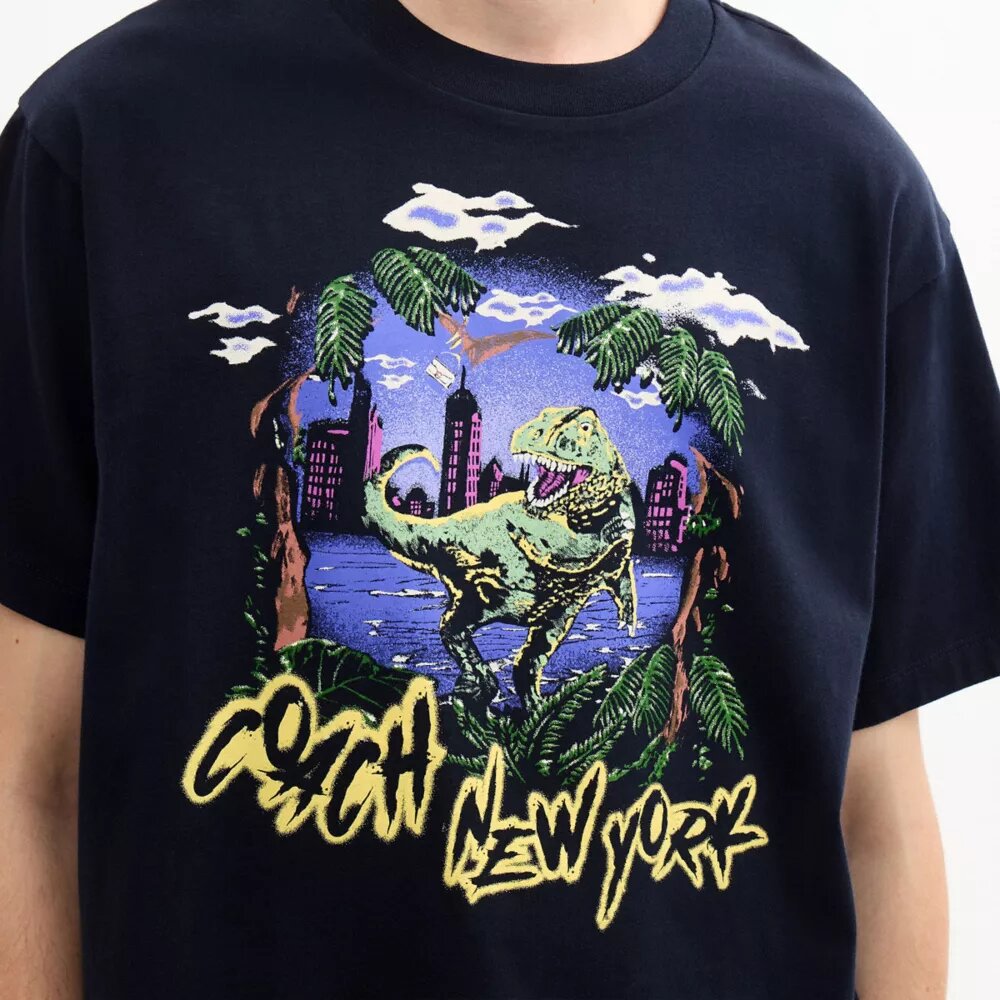 T-shirt Rexy "Jungle Relaxed" per il 10° compleanno in cotone biologico