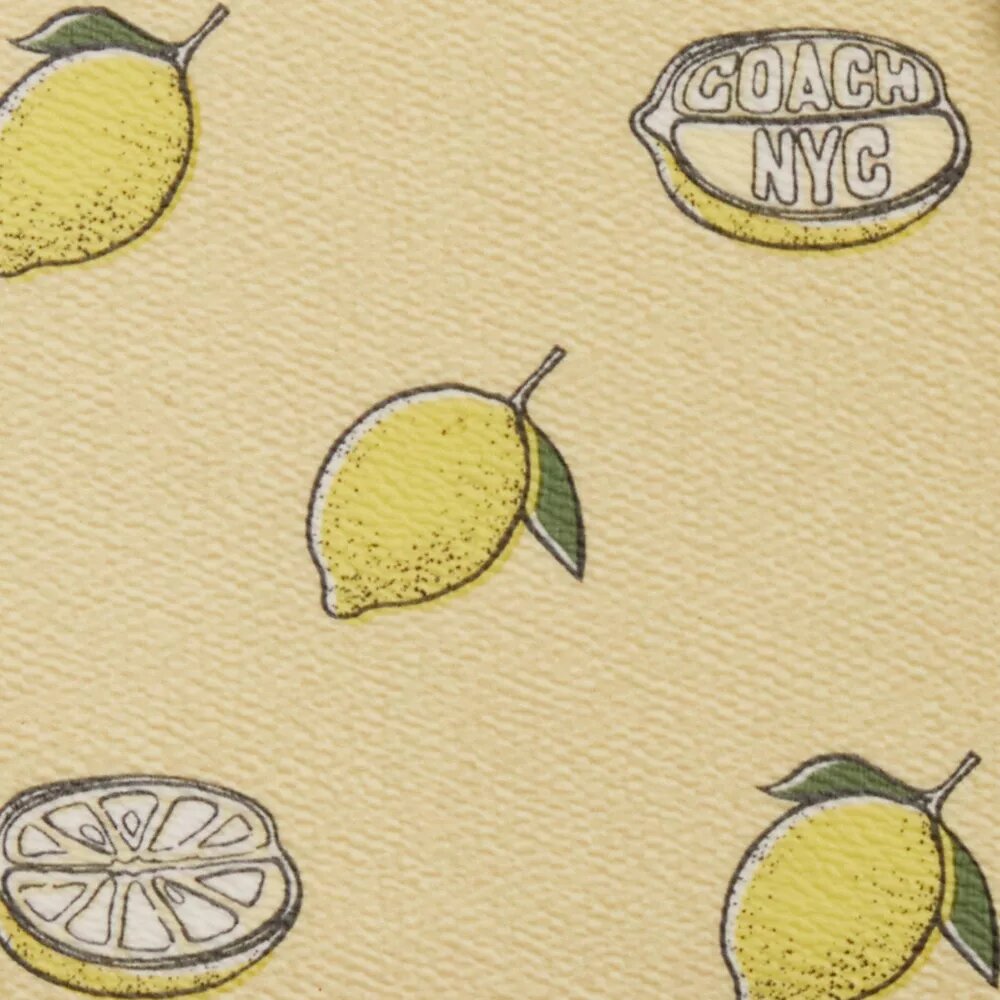 Taccuino con stampa a limoni