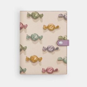Taccuino con stampa "Candy"