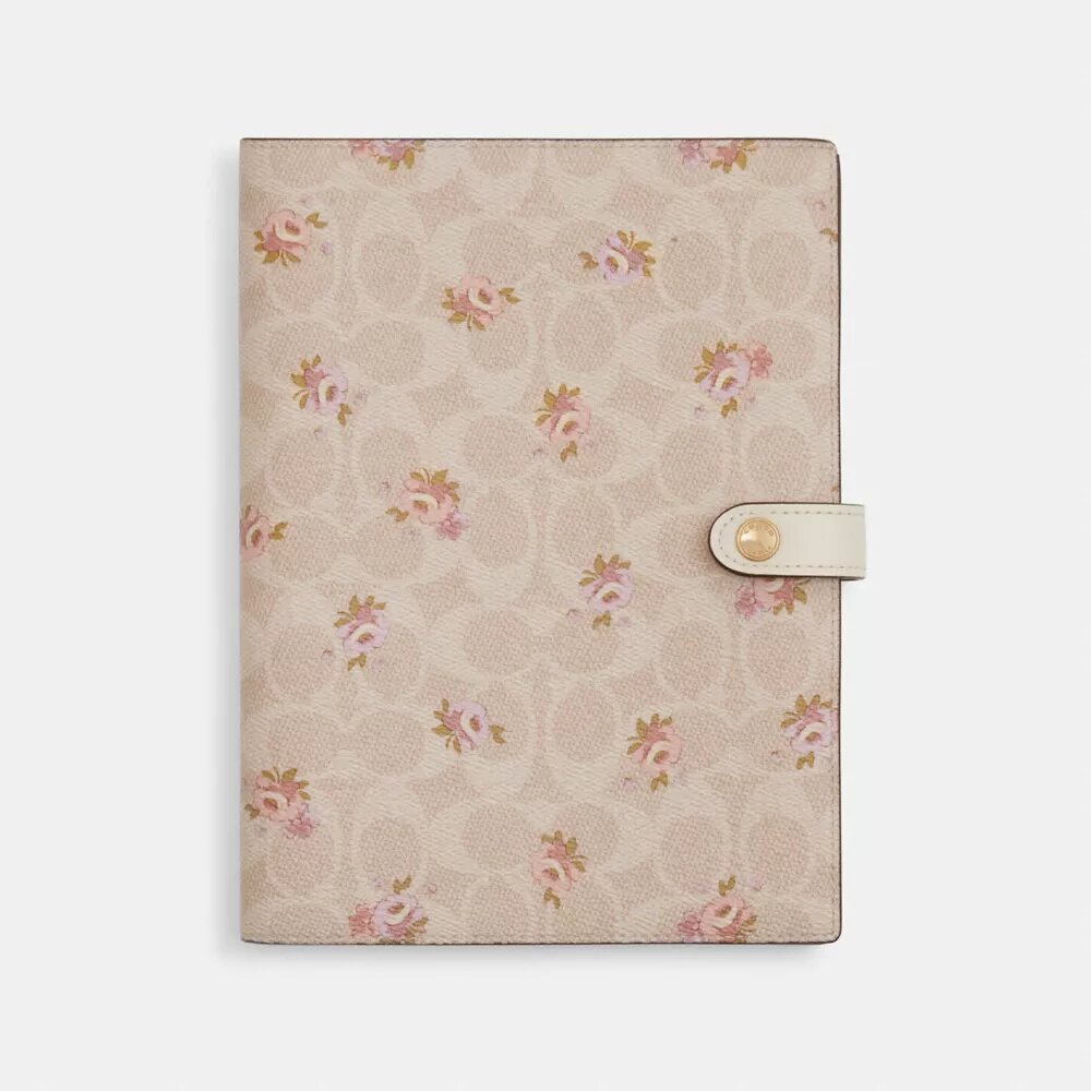 Taccuino in Signature Canvas con stampa floreale