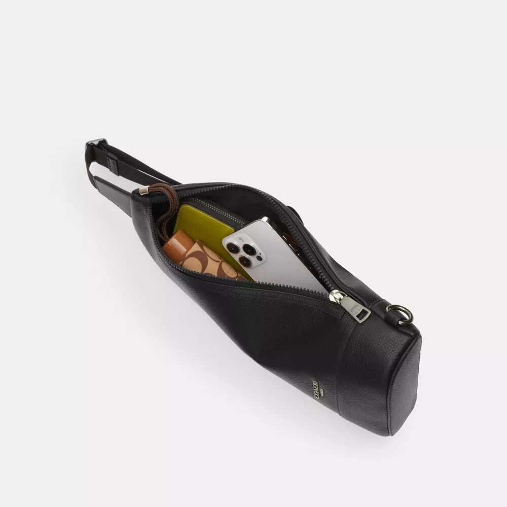 Zaino a tracolla Dominic in Signature Canvas