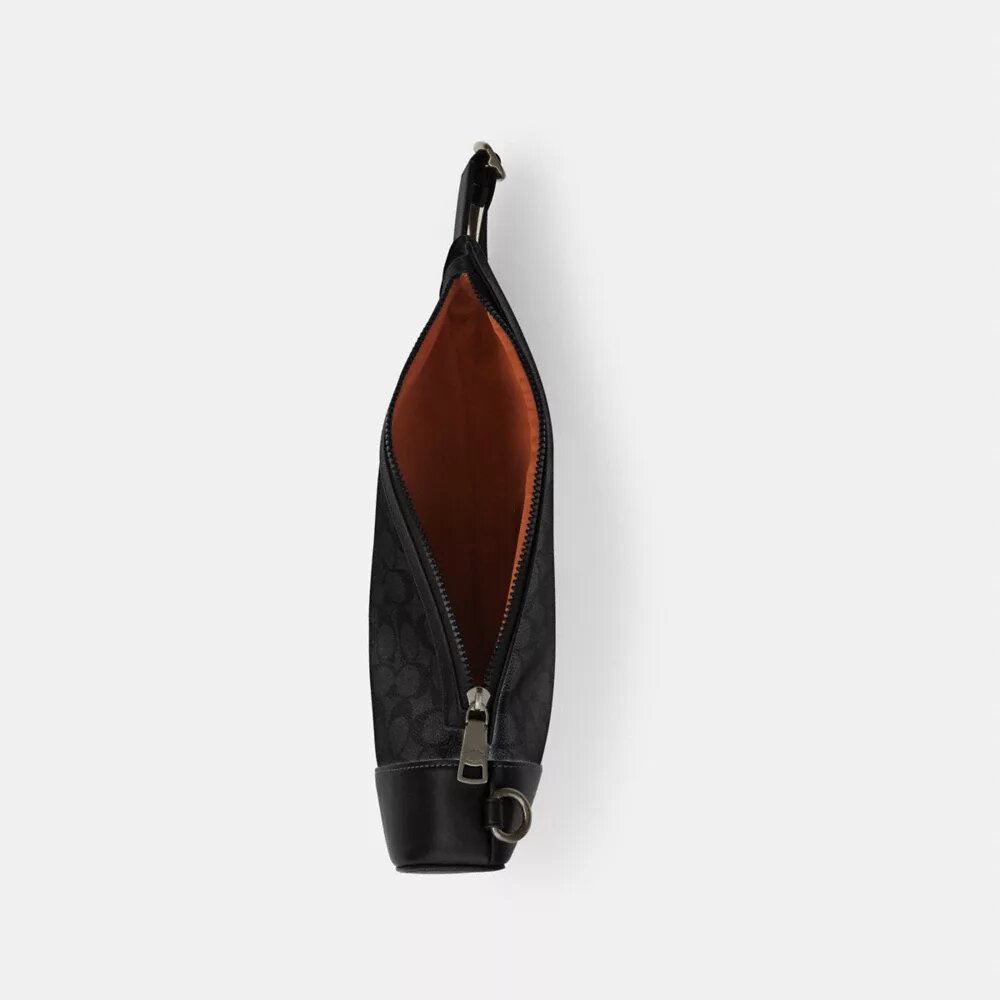 Zaino a tracolla Dominic in Signature Canvas
