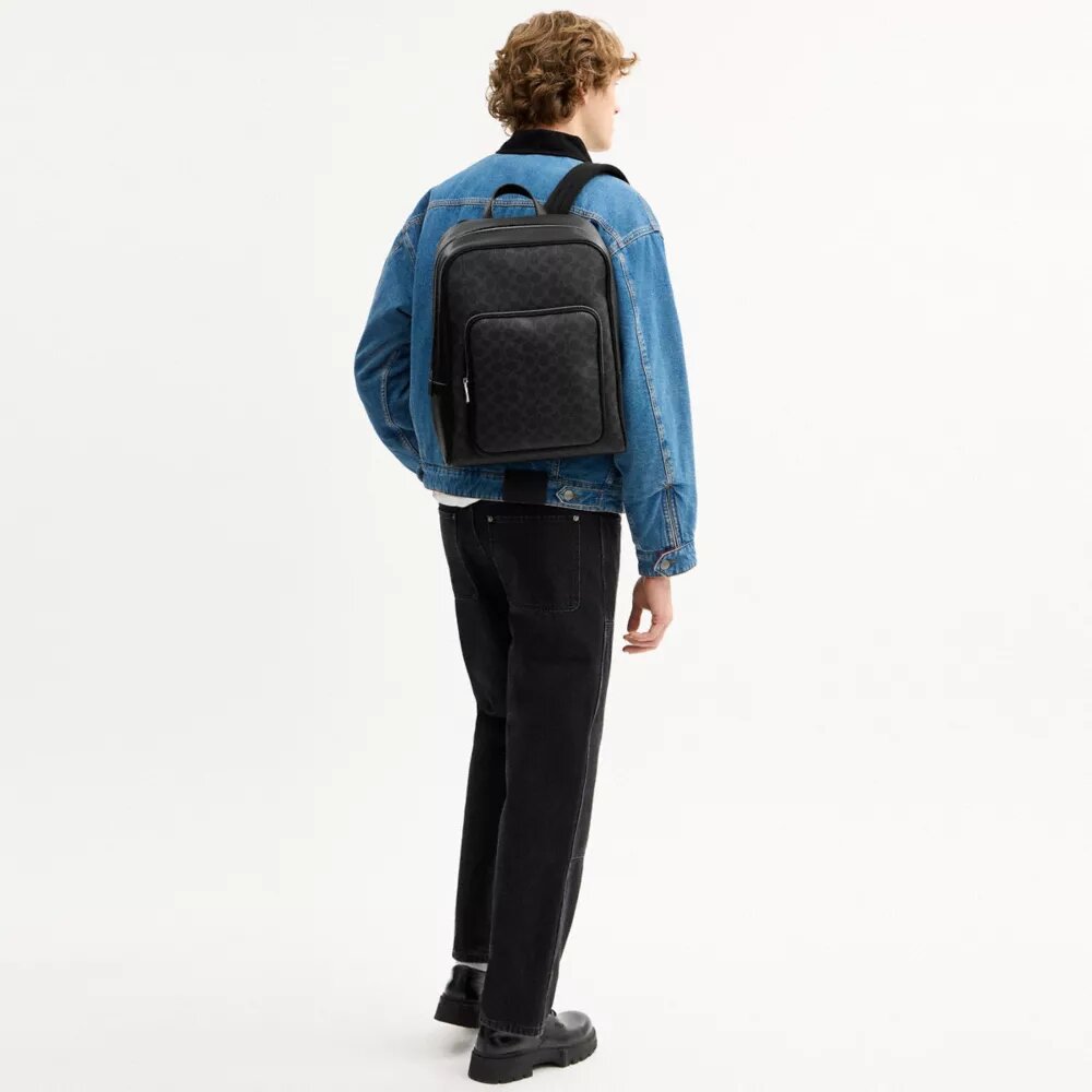 Zaino Aiden in Signature Canvas