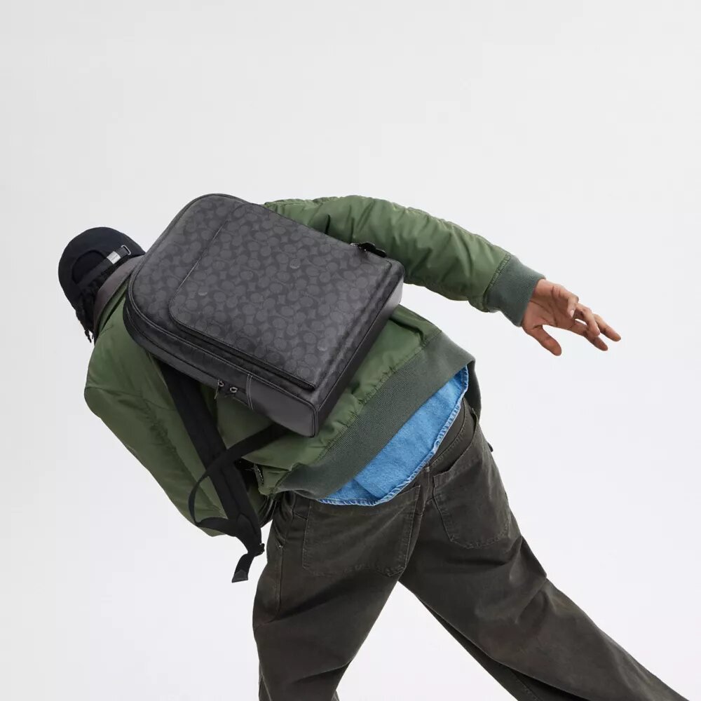 Zaino Gotham in Signature Canvas