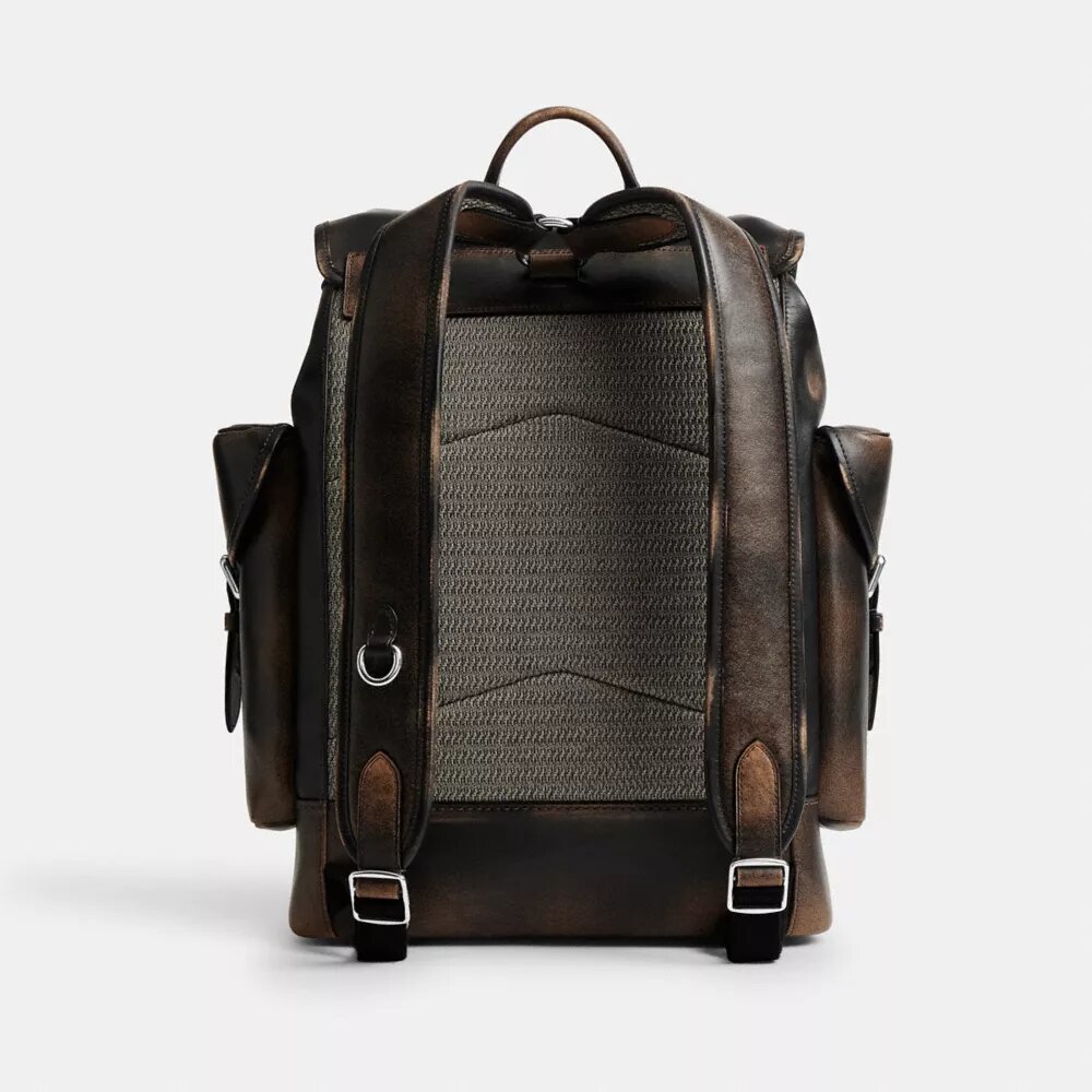 Zaino Hitch in pelle patinata