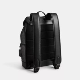 Zaino League con patta in Signature Canvas