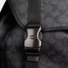 Zaino League con patta in Signature Canvas