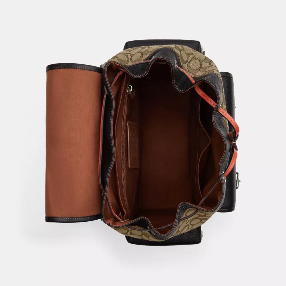 Zaino Sprint in jacquard Signature