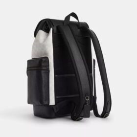 Zaino Sprint in Signature Canvas a blocchi di colore