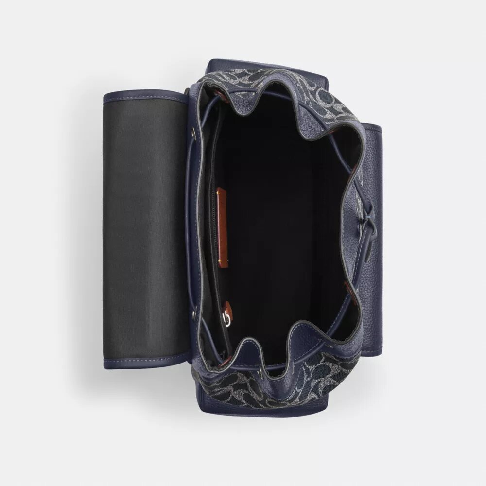Zaino Sprint in Signature Canvas a blocchi di colore
