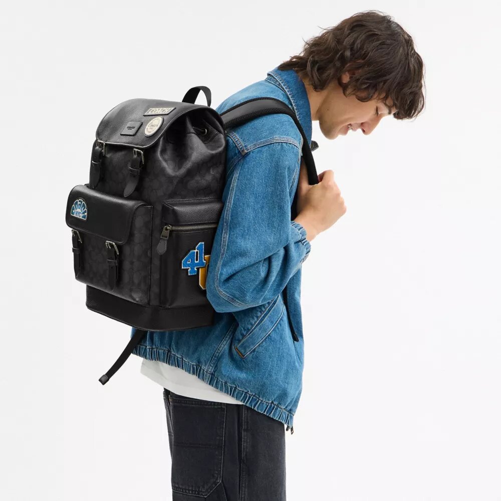 Zaino Sprint in Signature Canvas con toppe