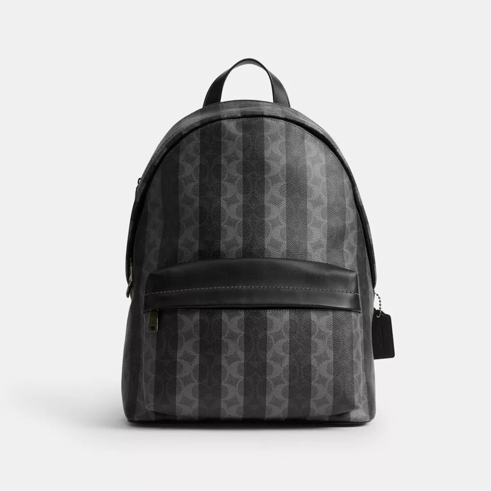 Zaino Taylor in Signature Canvas a righe