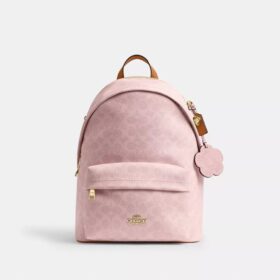 Zaino Taylor in Signature Canvas con ciondoli