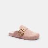 Zoccoli con fibbia d’archivio in tela jacquard Signature Canvas