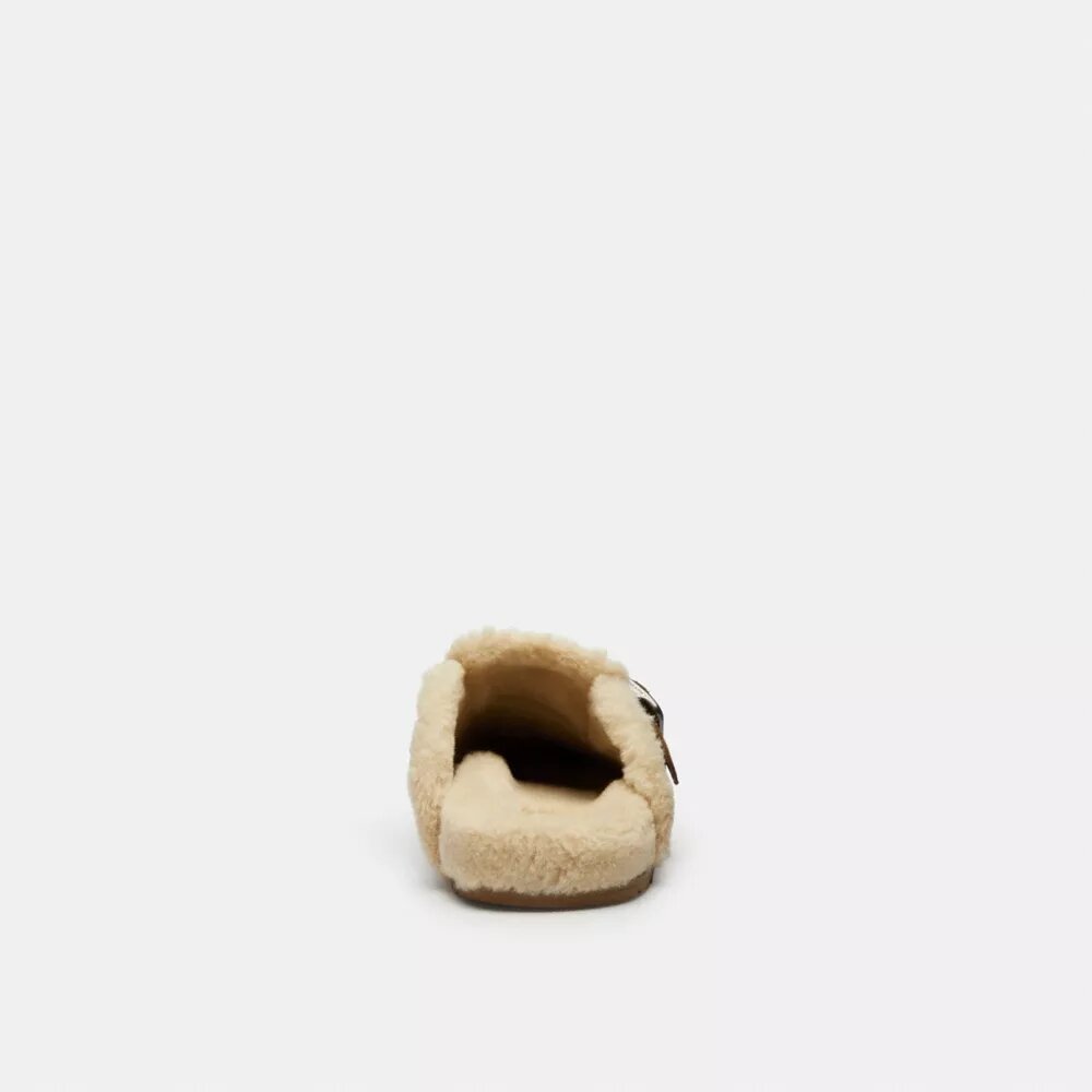 Zoccoli con fibbia in pelle